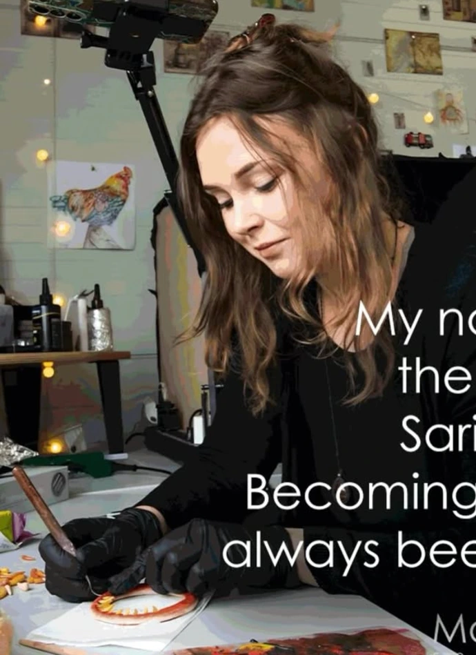 SaritaSangerArt process