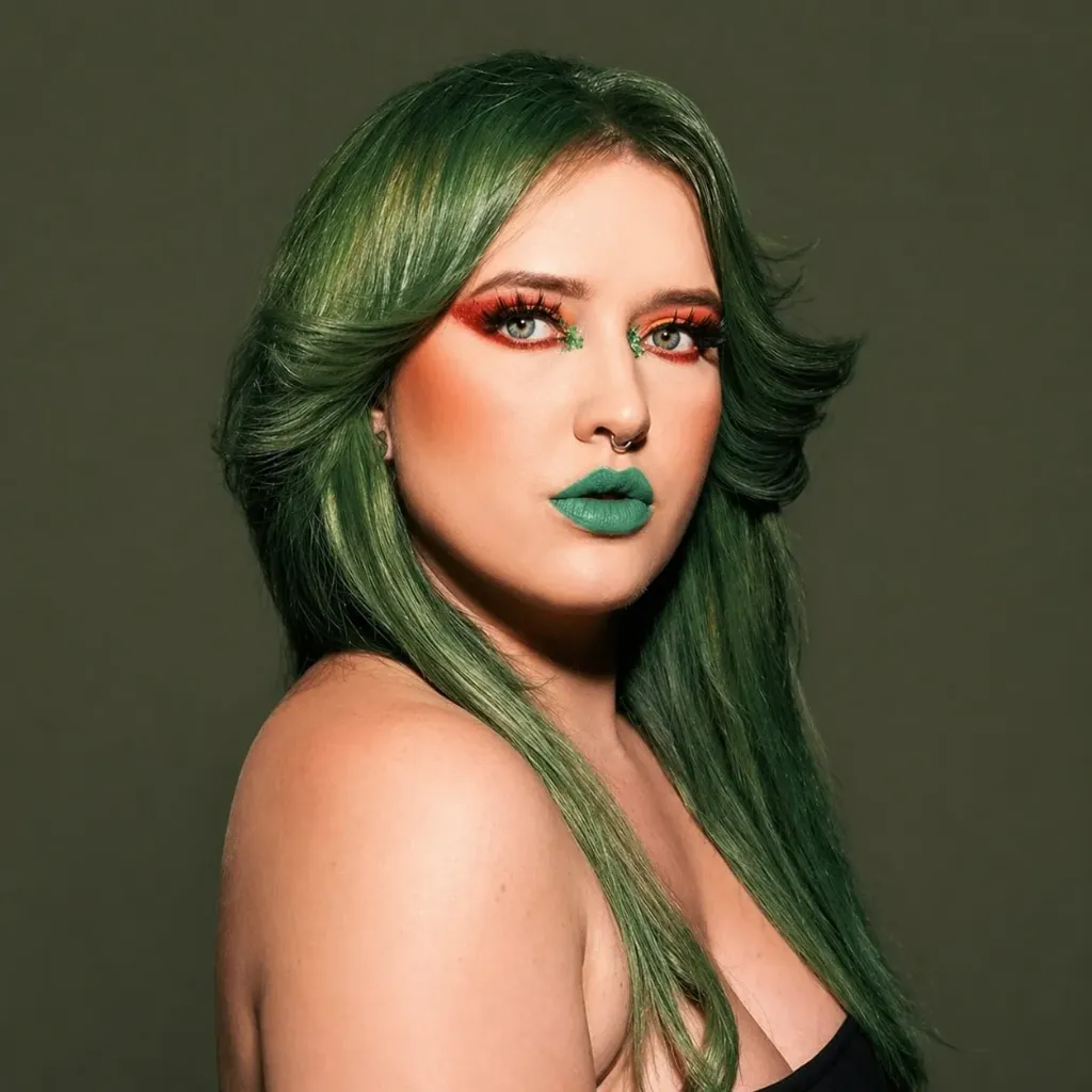 [666028041] Freaky Olive Semi permanente haarverf Ol