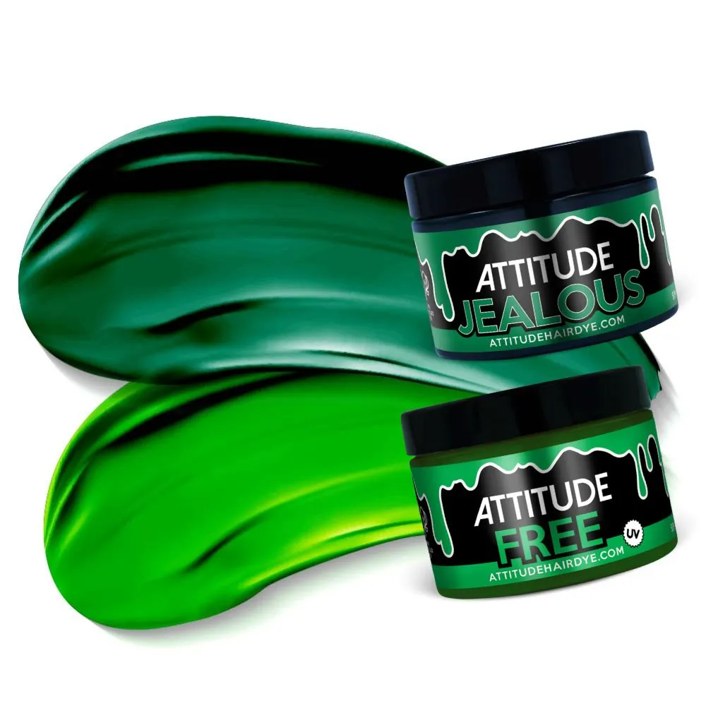 [666028109] GREEN WITH ENVY Kit Semi permanente haar