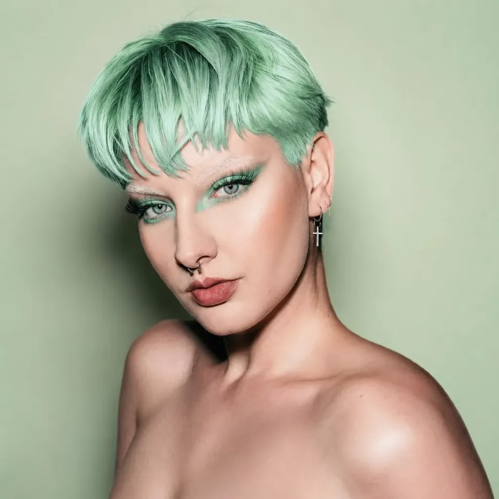 [666028025] Minted pastel Semi permanente haarverf M